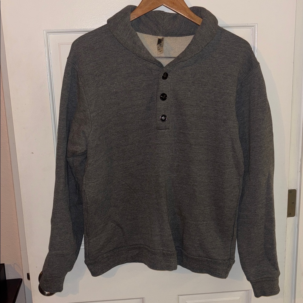 American Apparel Charcoal Pullover